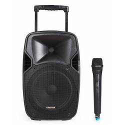 10" prenosný PA systém * 20/100W * určený pre mobilné aplikácie * 1x MIC