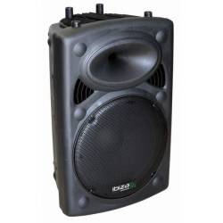 15" 2-pásmová aktívna plastová reproduktorová sústava IBIZA * 400W * 40-20000Hz