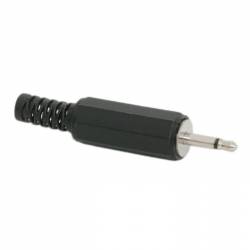 JACK zástrčka mono • 2,5 mm