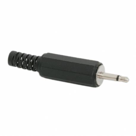 JACK zástrčka mono • 2,5 mm