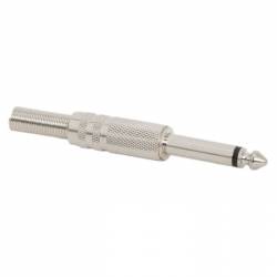JACK zástrčka mono • 6,3 mm