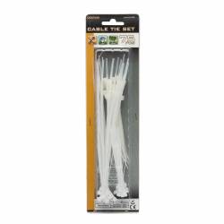 Zväzkovač káblov sada 75 ks / balík