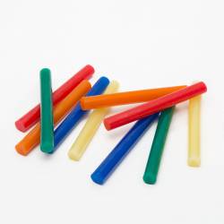 Tavná náplň do lepiacej pištole - 11 mm - farebná 10 ks / balenie
