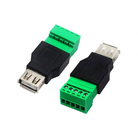 USB-A konektor so svorkovnicou