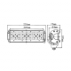 Svetlo na pracovné stroje LED T785A, 10-30V/54W