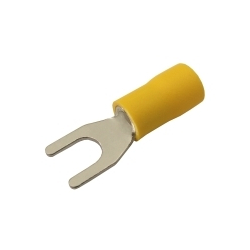 Vidlička 5.3mm, vodič 4.0-6.0mm žltá