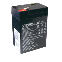 Batéria olovená 6V 4.5Ah VIPOW