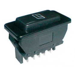 Prepínač kolískový auto 20A/12VDC presvetlený