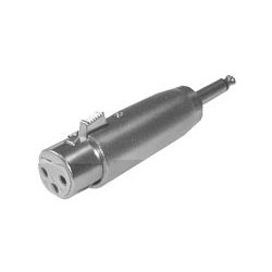 Redukcia MIC 3PIN zdierka/ Jack 6.3 mono konektor