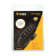 Redukcia USB hub YENKEE YHB-4001BK čierny