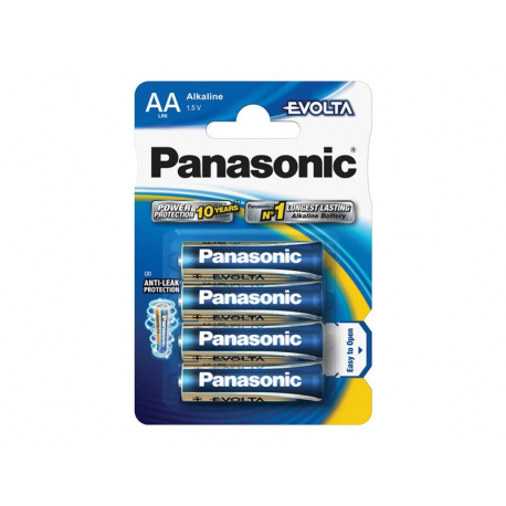 Batéria AA (R6) alkalická PANASONIC Evolta LR6 4BP