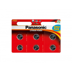 Batéria CR2032 PANASONIC lítiová 6BP