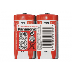 Batéria C (R14) Zn-Cl PANASONIC Red 2S