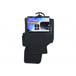 Koberce gumenné COMPASS PERFECT FIT P2 s fixáciou sada 4ks