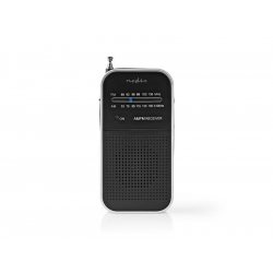 Rádio NEDIS RDFM1110SI BLACK/SILVER