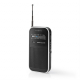Rádio NEDIS RDFM1110SI BLACK/SILVER