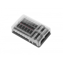 Poistková skrinka FB-12 so zápornou lištou a LED