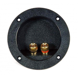 reproduktorový terminál * skrutkovací * pozlátený