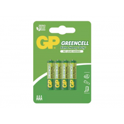Batérie AAA (R03) Zn-Cl GP Greencell 4ks
