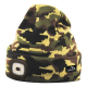 Čiapka s čelovkou CATTARA 14020 ARMY nabíjacie