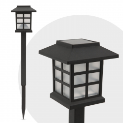 LED solárna lampa imitujúca plamene 26 cm