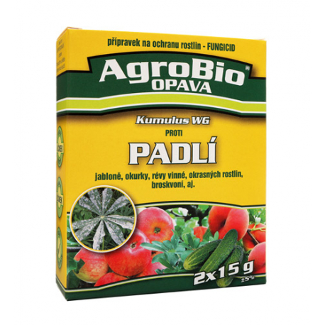 Prípravok proti múčnatke Agrobio KUMULUS WG 2x15g
