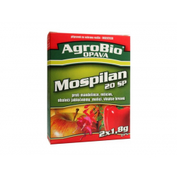 Prípravok proti voškám a molicím AgroBio Mospilan 20 SP 2x1.8g