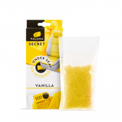 Osviežovač vzduchu - Paloma Secret - Under seat - Vanilla - 40 g
