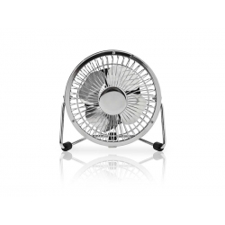 Ventilátor USB NEDIS FNDK1CR10 SILVER
