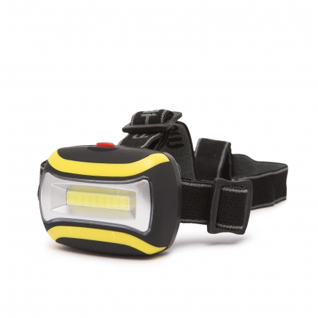 Čelová lampa COB LED 160 lm