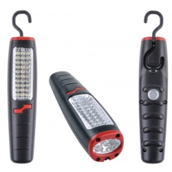 LED montážne svietidlo 30+7 LED + nabíjačka