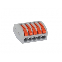Svorka PCT58105 5 x 0,75-2,5 mm s páčkou