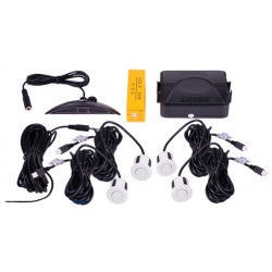 Parkovací systém zadní (4 biele čidla)