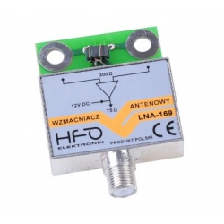 Anténny zosilňovač LNA-169 tienený 25dB HFO