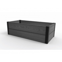 Kvetináč KETER Maple Through Graphite