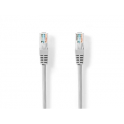 Kábel UTP 1x RJ45 - 1x RJ45 Cat5e 10m GREY NEDIS CCGT85100GY100