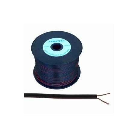 Reproduktorová dvojlinka modro/čierna 2x 0,50mm CU (100m)