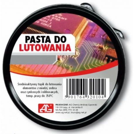 Spajkovacia pasta 100g AG