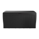 Box záhradný KETER Samoa Rattan Box 270l Graphite