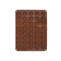 Forma na pečenie ORION Orechy 40 silikón hnedá