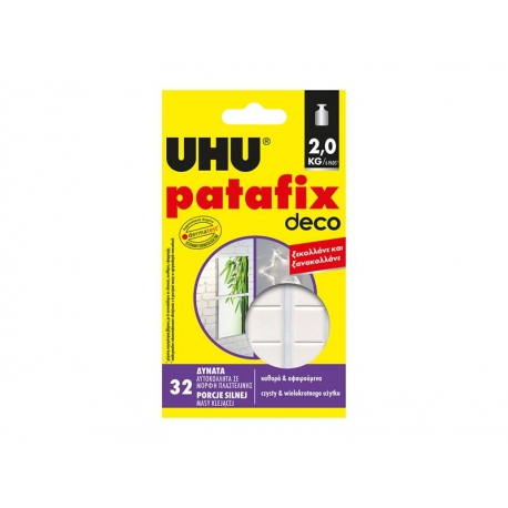 Lepiaca guma UHU PATAFIX Homedeco biela