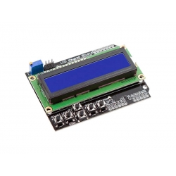 Modul Displej LCD1602A s klávesnicou, 16x2 znakov, modré podsvietenie