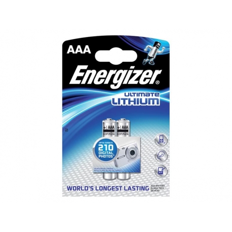 Batérie lítiová AAA R03 1,5V ENERGIZER Ultimate 2BP