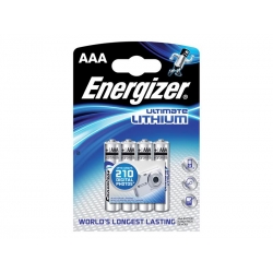 Batérie lítiová AAA R03 1,5V ENERGIZER Ultimate 4BP