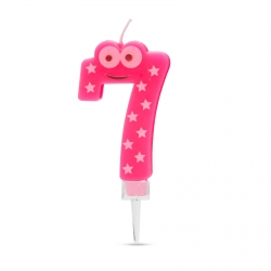 Sviečky na torty 7 x 4 cm "7"