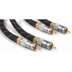 Set 1m vysokokvalitných High-end prepojovacích káblov RCA-RCA ENERGY
