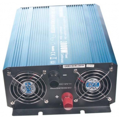 Sínusový menič napätia z 24/230V, 3000W + USB