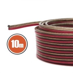 Reproduktorový kábel 2x1,00mm² 10m