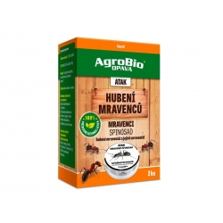 Nástraha na mravce AgroBio Atak Mravce Spinosad - domčeky 2ks