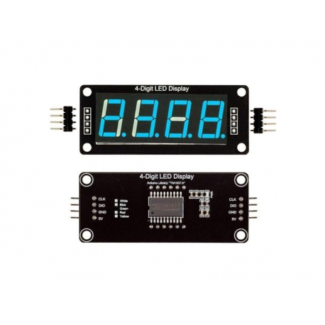 Hodinový displej 0,56" s TM1637 modrý